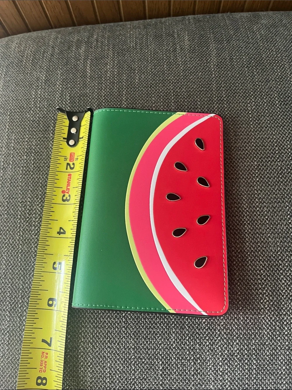 kate spade Watermelon Passport Cover - Green, Pink & Red